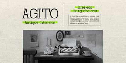 Registrar Archive Font Poster 3