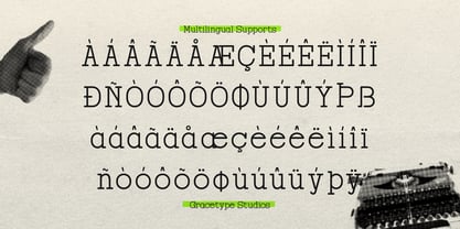 Registrar Archive Font Poster 11