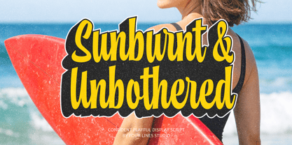 Sunday Chatt Font Poster 6