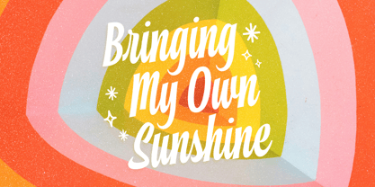 Sunday Chatt Font Poster 7