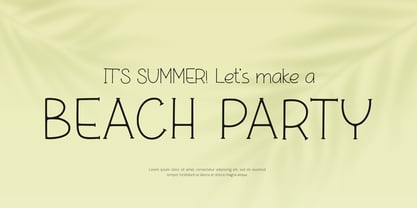 Pergola Font Poster 6