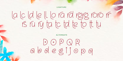 Pergola Font Poster 4