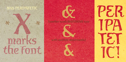 MYS Peripatetic Font Poster 2
