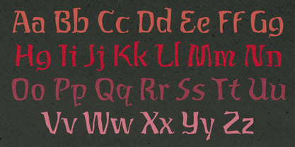 MYS Peripatetic Font Poster 5