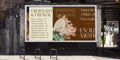 Prestafory Font Poster 15