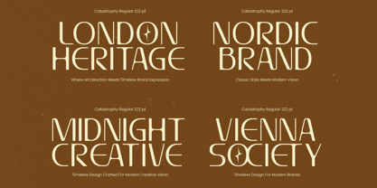 Prestafory Font Poster 9