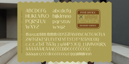 Prestafory Font Poster 11