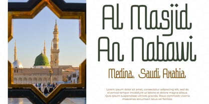 Alfonte Font Poster 4