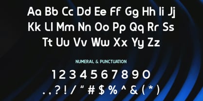 Tavo Zonalia Font Poster 2