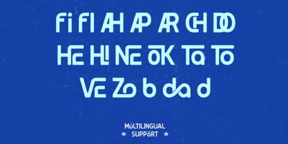 Tavo Zonalia Font Poster 3