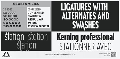 Aukim II Rounded Font Poster 4