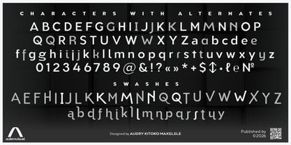Aukim II Rounded Font Poster 5