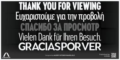 Aukim II Rounded Font Poster 10