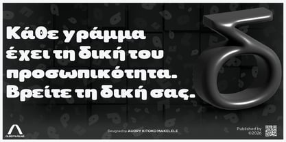 Aukim II Rounded Font Poster 8