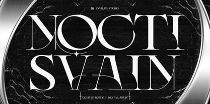 Noctisvain Font Poster 1