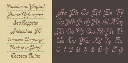 Hoity Toity Font Poster 2