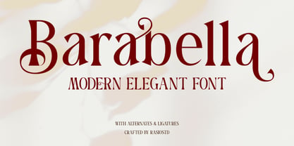 Barabella Font Poster 1