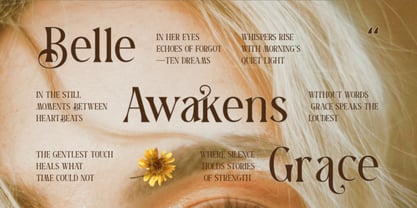 Barabella Font Poster 3
