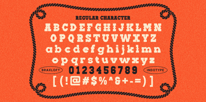 IT Braxloft Font Poster 5