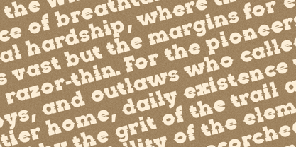IT Braxloft Font Poster 7