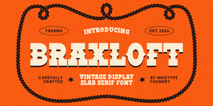 IT Braxloft Font Poster 1