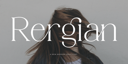 Rergian Font Poster 1
