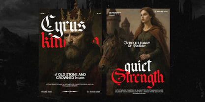 Lothar Reiner Font Poster 3