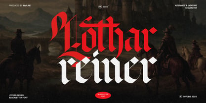 Lothar Reiner Font Poster 1