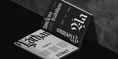 Lothar Reiner Font Poster 9