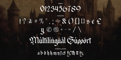 Lothar Reiner Font Poster 5