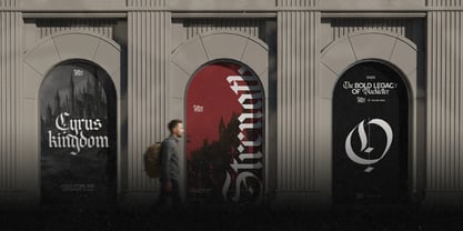 Lothar Reiner Font Poster 11