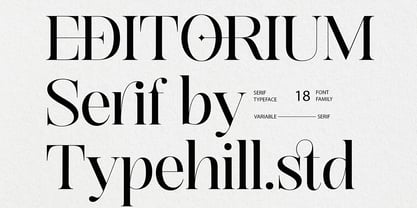 Editorium Serif Font Poster 15