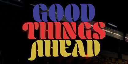 Bradent Font Poster 4