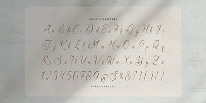 Del Lante Font Poster 10