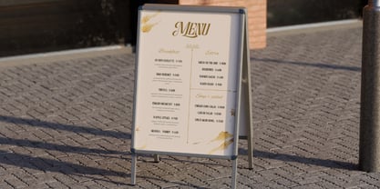 Astella Luxury Font Poster 15