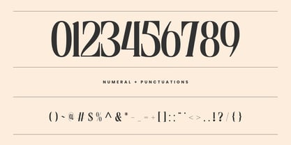 Astella Luxury Font Poster 9