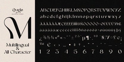 Quylo Font Poster 9