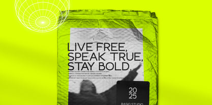 Polargo Font Poster 7
