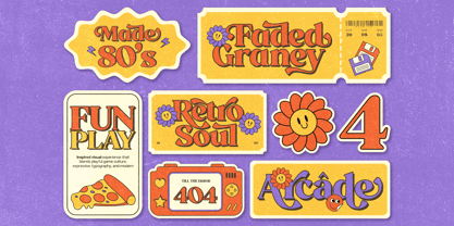 GC Milky Shine Font Poster 10