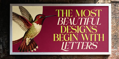 Lebronne Font Poster 3