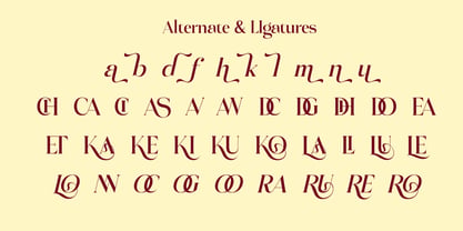 Lebronne Font Poster 9