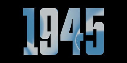 Mugend Condensed Display Font Poster 7