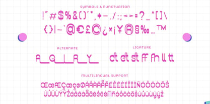Rectuam Font Poster 3