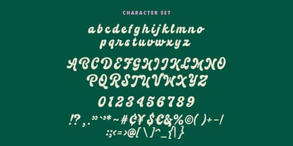 Bright Miracle Font Poster 8