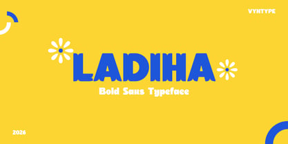 Ladiha Font Poster 1