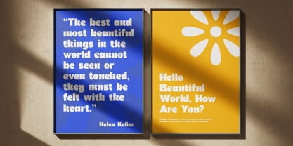 Ladiha Font Poster 4