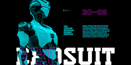 Nitrova Font Poster 3