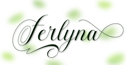 Ferlyna Font Poster 1