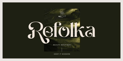 Milky Noire Font Poster 6