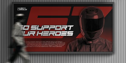 Musch Sports Font Poster 6